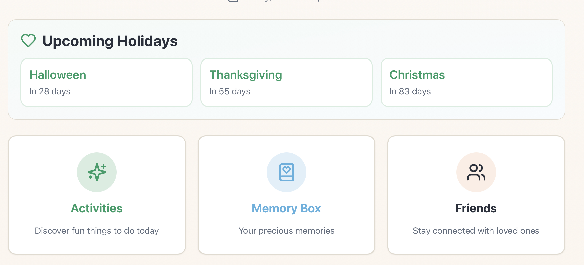 Rekindle - Dementia activity Generator