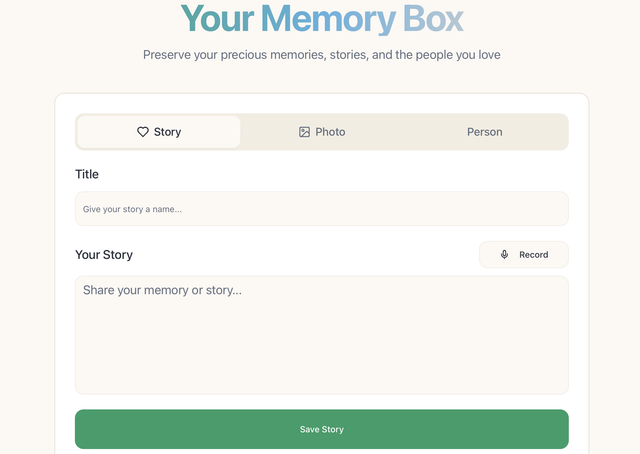 Rekindle - Dementia activity Generator